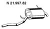 BMW 18101438570 End Silencer